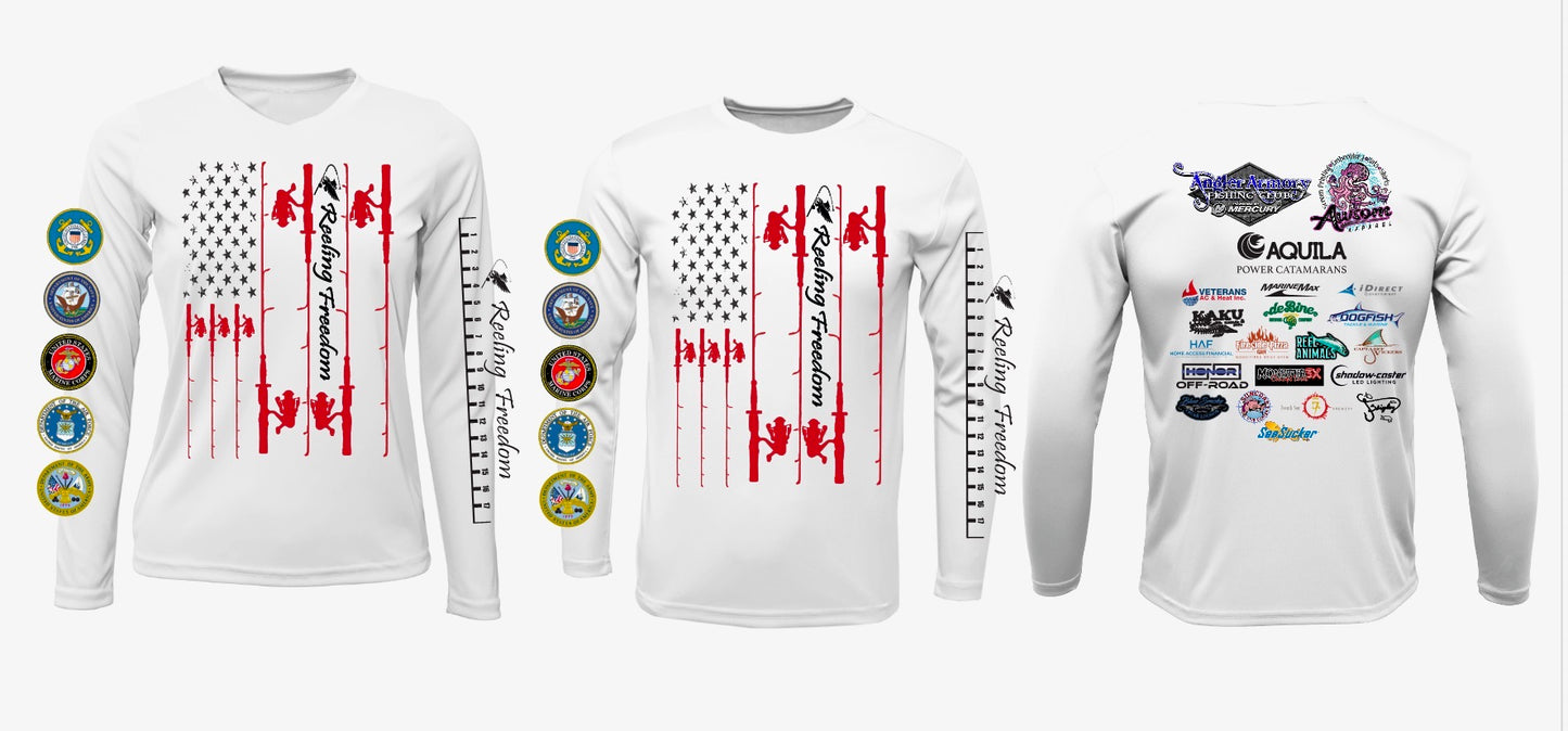 Reeling Freedom Team Shirt